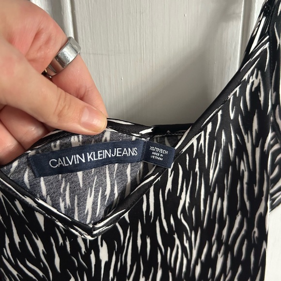 Calvin Klein Silky Midi Dress (XS) - Picture 2 of 2
